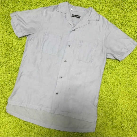 Dolce & Gabbana Other - Dolce & Gabbana Blue Button Up Shirt